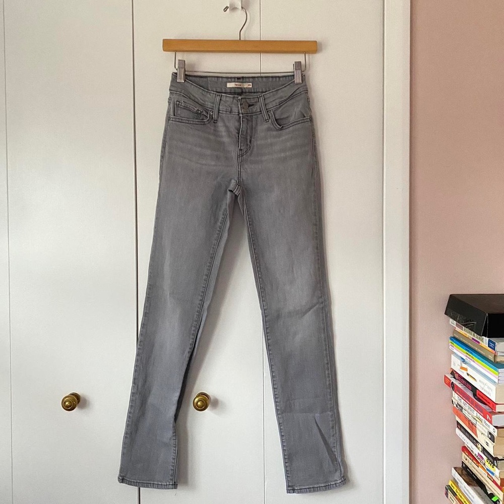 Levi’s Grey Denim Slim Jeans